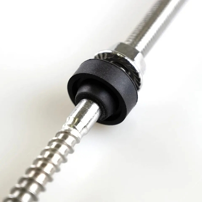 눈 부하 1.4kn/m2 L 피트 태양광 지붕 장착 시스템 다중 크기의 금속 지붕을위한 래킹
