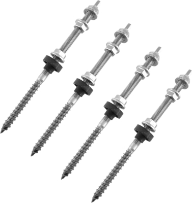눈 부하 1.4KN/m2 M10*200 알루미늄 스테인리스 스틸 304의 태양 바닥 나사