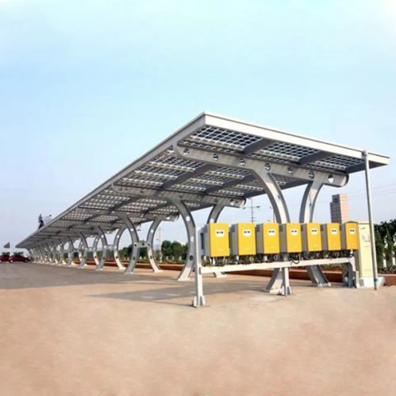 집 태양 에너지 브래킷을 위해 완전 조립 태양 에너지 Carport 강철 Carport Shelter